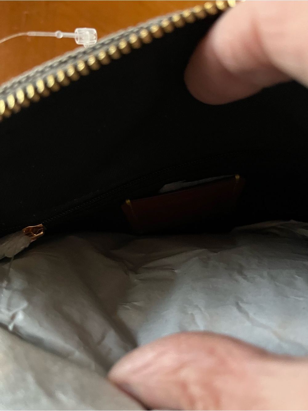 Coach Two-Tone Canvas & Leather Satchel in Black and Beige - Picture 13 of 16